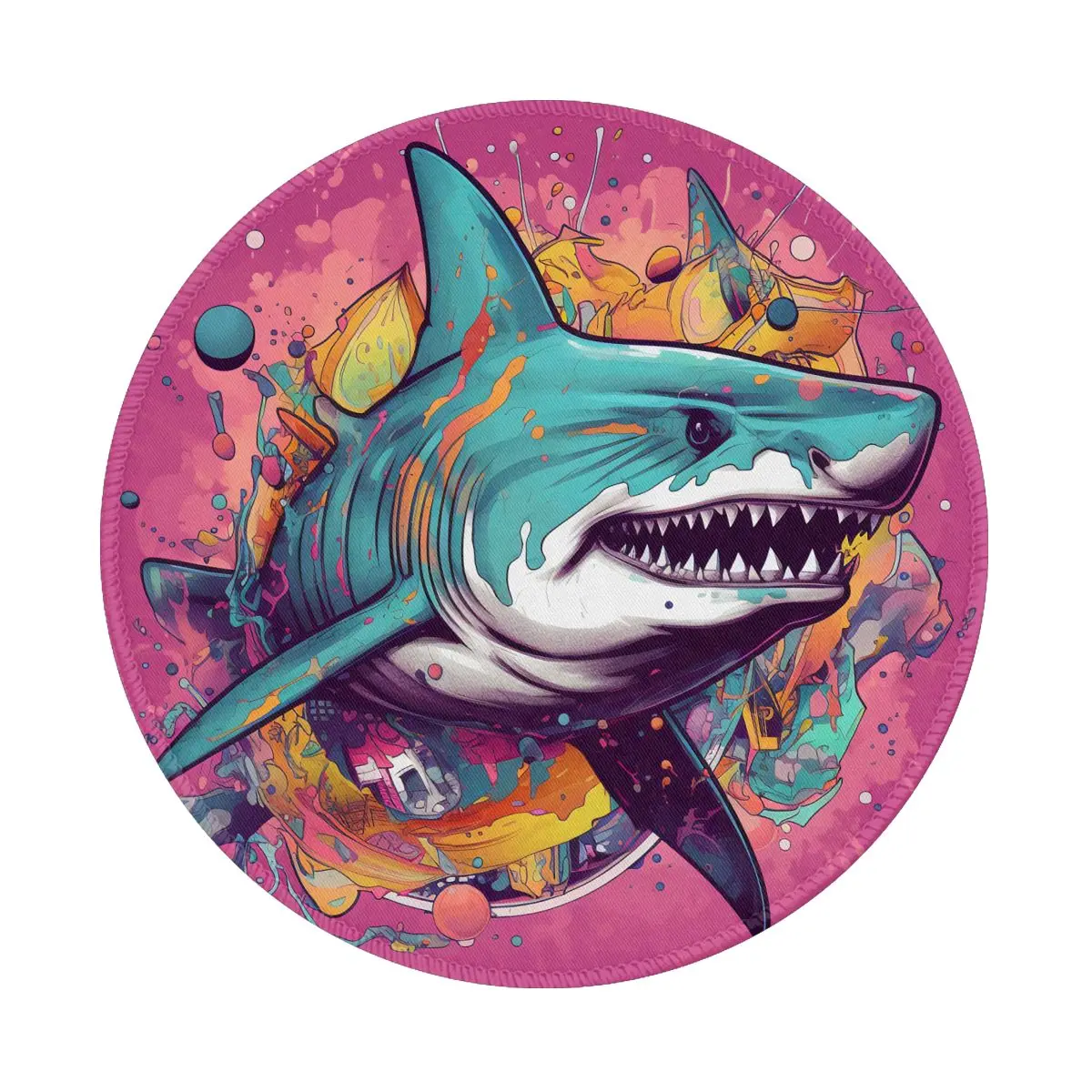 Shark Mouse Pad Psychadelic Grafitti Armrest High Quality Mousepad Print Desk Rubber Colorful Mouse Mat
Shark Mouse Pad Psychadelic Grafitti Armrest High Quality Mousepad Print Desk Rubber Colorful Mouse Mat