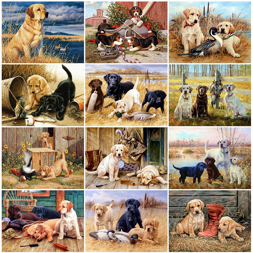 MomoArt 5D Diamond Painting Dog Picture Of Rhinestones DIY Diamond Embroidery Duck Full Square Mosaic Animal Home Decor
MomoArt 5D Diamond Painting Dog Picture Of Rhinestones DIY Diamond Embroidery Duck Full Square Mosaic Animal Home Decor
