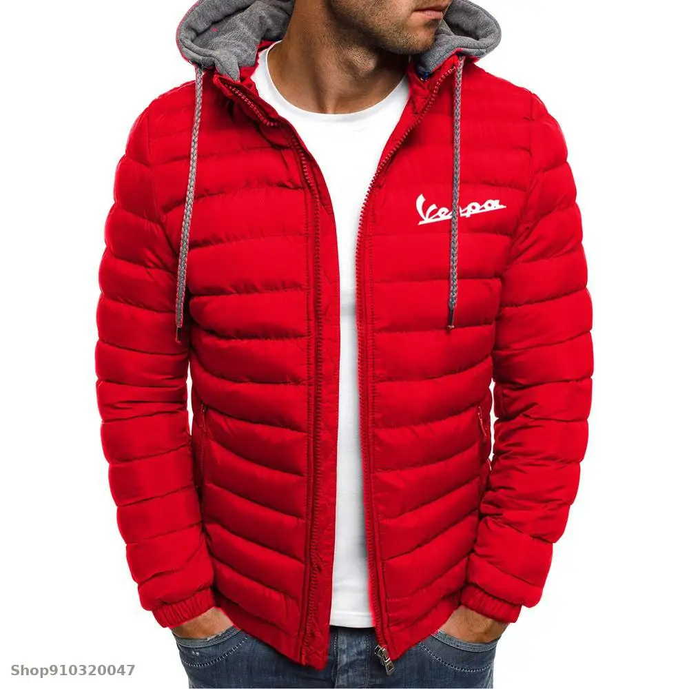 New 2021 Down jacket men Hooded outdoor Warm Padded Snow for vespa jacket Cycling movement Cotton-padded jacket Windproof
New 2021 Down jacket men Hooded outdoor Warm Padded Snow for vespa jacket Cycling movement Cotton-padded jacket Windproof
