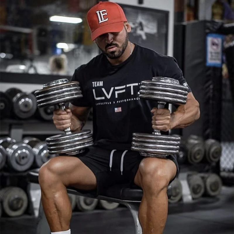 Summer Print Cotton Short Sleeve T-Shirt Mens Gym Clothing Training Tight Tops Tees Sports Bodybuilding Fitness T Shirt Men
Summer Print Cotton Short Sleeve T-Shirt Mens Gym Clothing Training Tight Tops Tees Sports Bodybuilding Fitness T Shirt Men