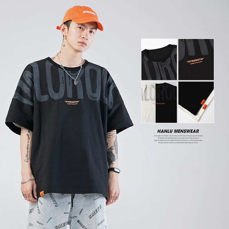 Men's clothing Summer New Fashion Brand Large Letter Print Personalized Bat Sleeve Men Shirts Designer Oversized T-shirt For men
Men's clothing Summer New Fashion Brand Large Letter Print Personalized Bat Sleeve Men Shirts Designer Oversized T-shirt For men