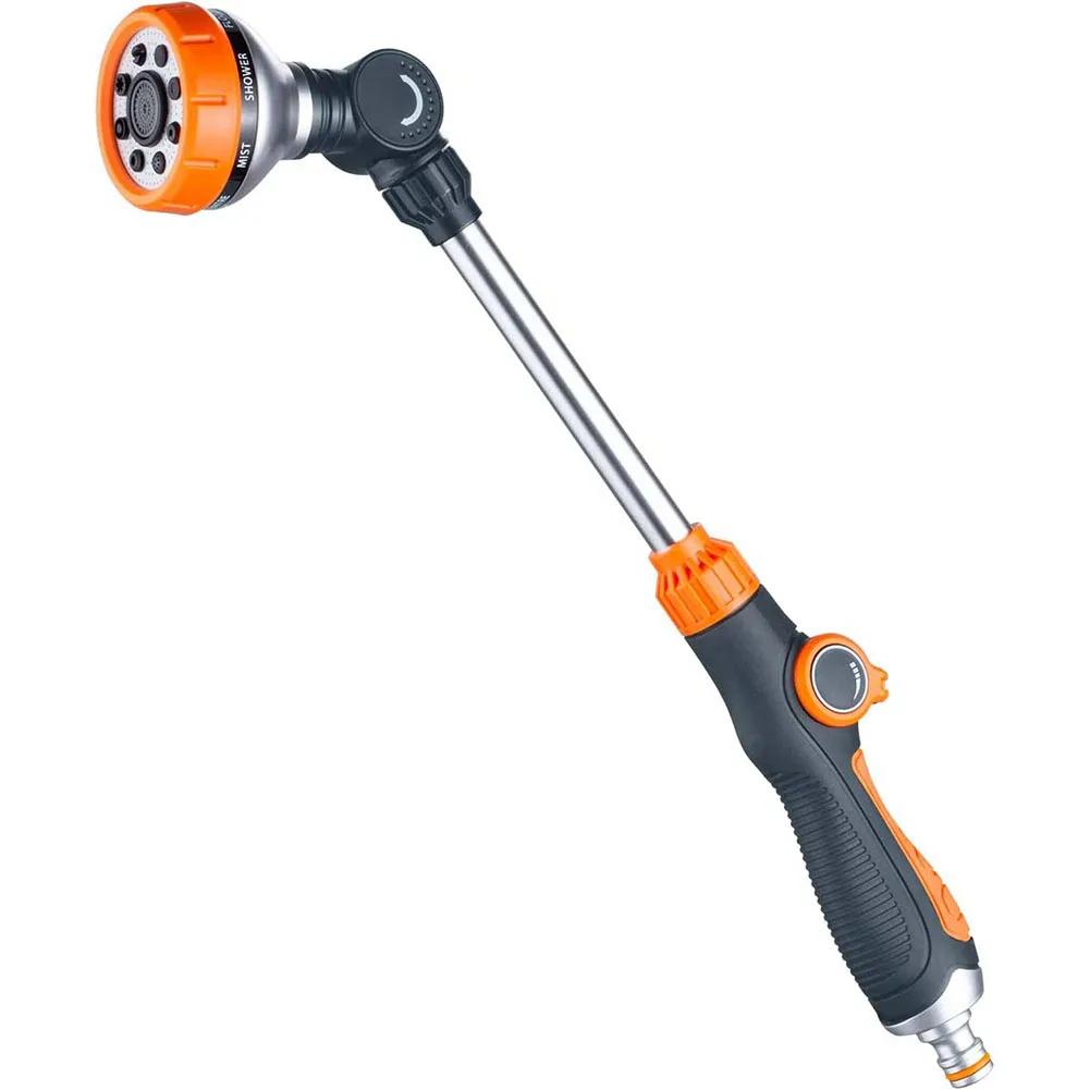 Long Stem Sprinkler 8 Spray Patterns Garden Hose Watering Wand Rod Garden Spray Easy Control Garden Spray Shower
Long Stem Sprinkler 8 Spray Patterns Garden Hose Watering Wand Rod Garden Spray Easy Control Garden Spray Shower