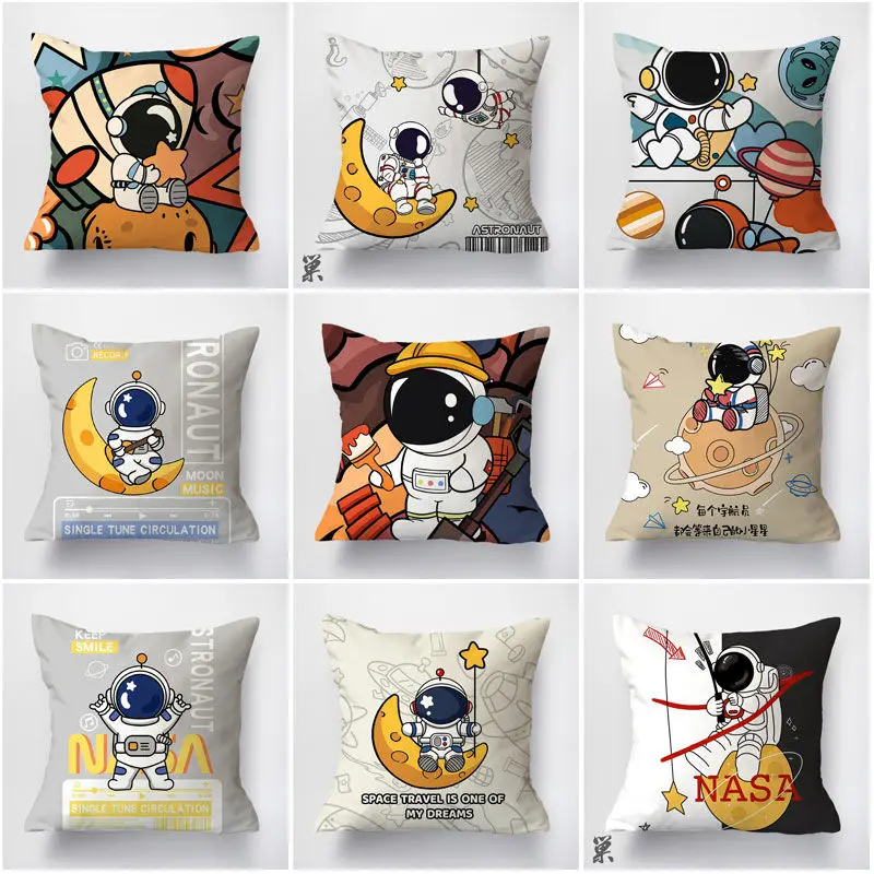 Universe Astronaut Pillow Case Cute Little Astronaut Throw Pillow Cover Boy Girl Kid Gift Room Aesthetics Pillowcase 40x40 Cm
Universe Astronaut Pillow Case Cute Little Astronaut Throw Pillow Cover Boy Girl Kid Gift Room Aesthetics Pillowcase 40x40 Cm
