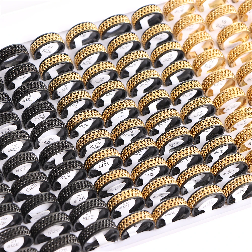 30 шт./партия, мужские и женские кольца из нержавеющей стали
30 шт./партия, мужские и женские кольца из нержавеющей стали