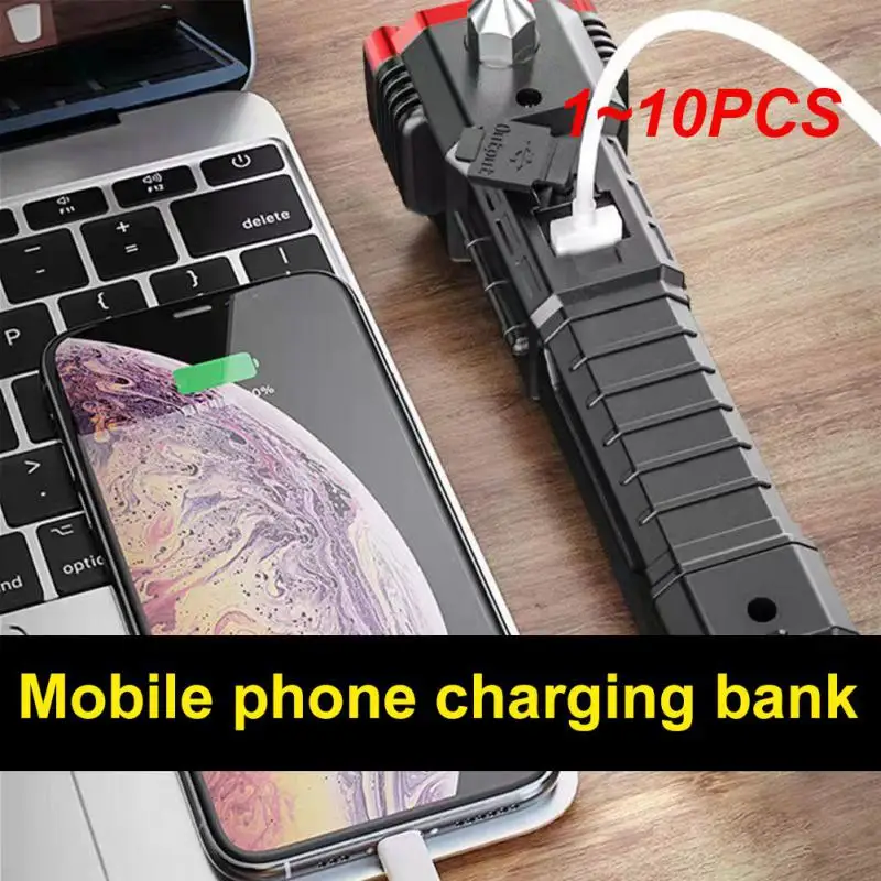 1~10PCS Led Flashlights Multi-functional Car Torches Car Safety Hammer Usb Rechargeble Emergency Flashlights With Strong
1~10PCS Led Flashlights Multi-functional Car Torches Car Safety Hammer Usb Rechargeble Emergency Flashlights With Strong