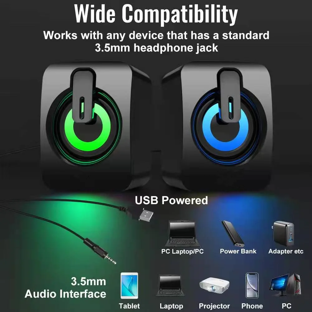A2 Desktop Desktop Laptop Audio Dual Speaker Stereo Knob Tuning Subwoofer
A2 Desktop Desktop Laptop Audio Dual Speaker Stereo Knob Tuning Subwoofer