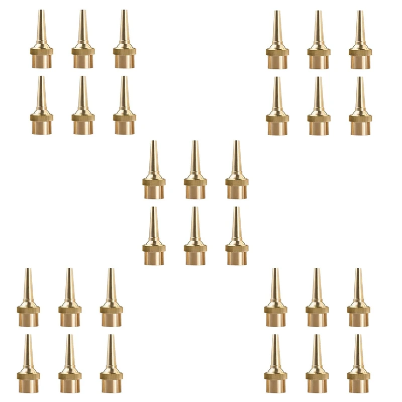 30 PCS Fountain Nozzle Head G1/2 DN15 Adjustable Direction Jet Water Spray Sprinkler Head For Garden Pond Amusement Park
30 PCS Fountain Nozzle Head G1/2 DN15 Adjustable Direction Jet Water Spray Sprinkler Head For Garden Pond Amusement Park