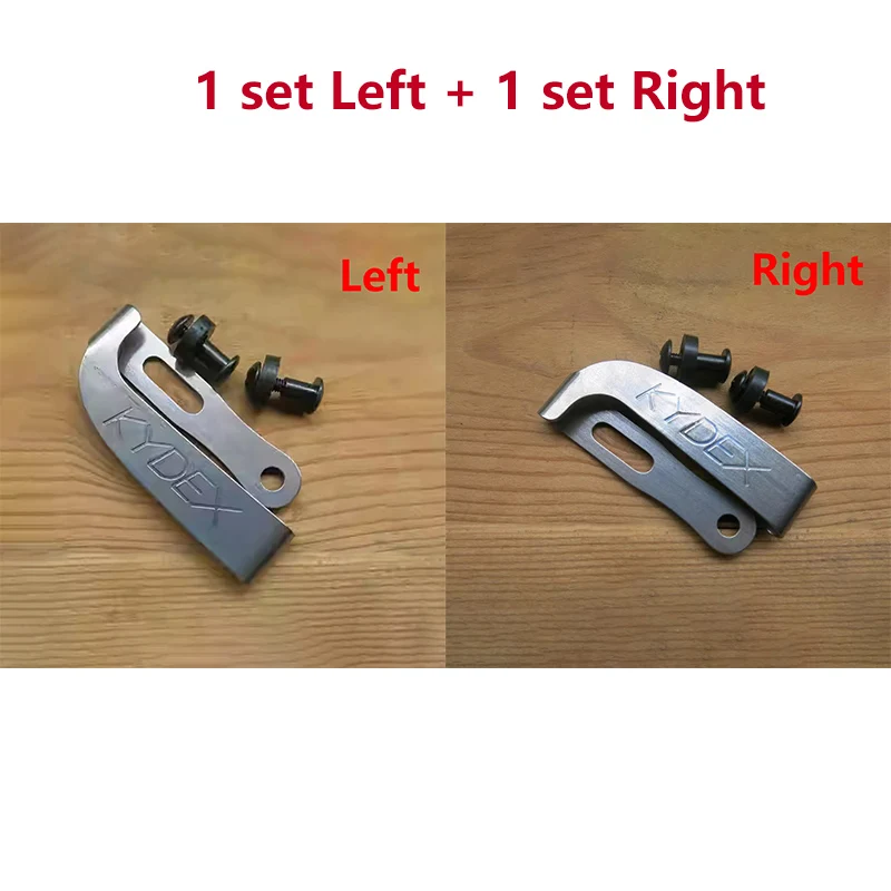 Материал из титанового сплава с ЧПУ TC4, левая/правая рука, типы ножей KYDEX, плоскогубцы с логотипом, инструменты, ножны, зажим для ножей, зажим с комплектом винтов
Материал из титанового сплава с ЧПУ TC4, левая/правая рука, типы ножей KYDEX, плоскогубцы с логотипом, инструменты, ножны, зажим для ножей, зажим с комплектом винтов