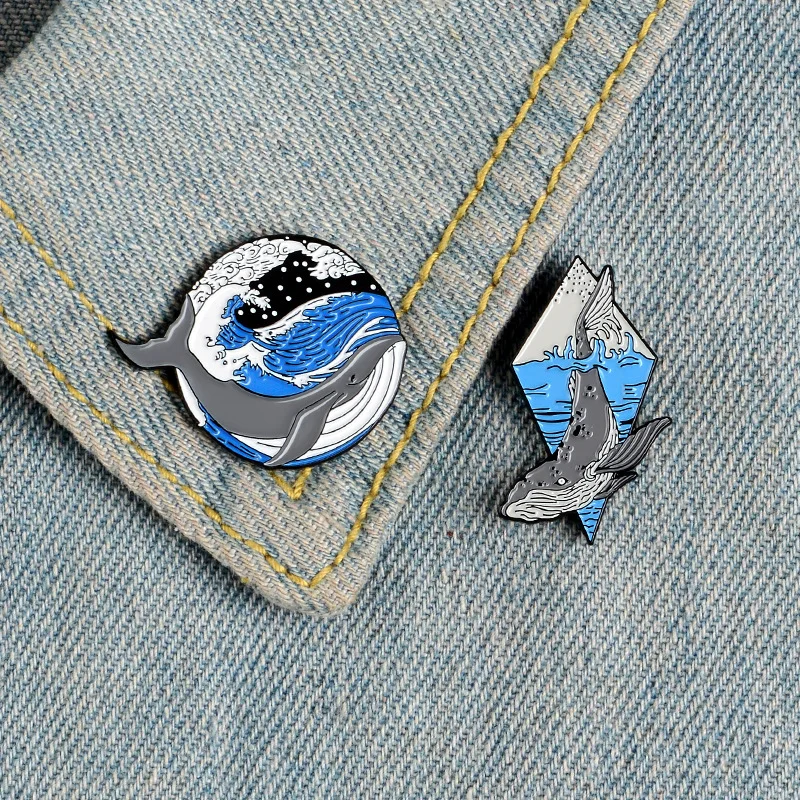 Creativity Enamel Pin Underwater Whale Women's Brooch Cartoon Christmas Badges Friends Lapel Pins New Year Gift Jewelry Fashion
Creativity Enamel Pin Underwater Whale Women's Brooch Cartoon Christmas Badges Friends Lapel Pins New Year Gift Jewelry Fashion