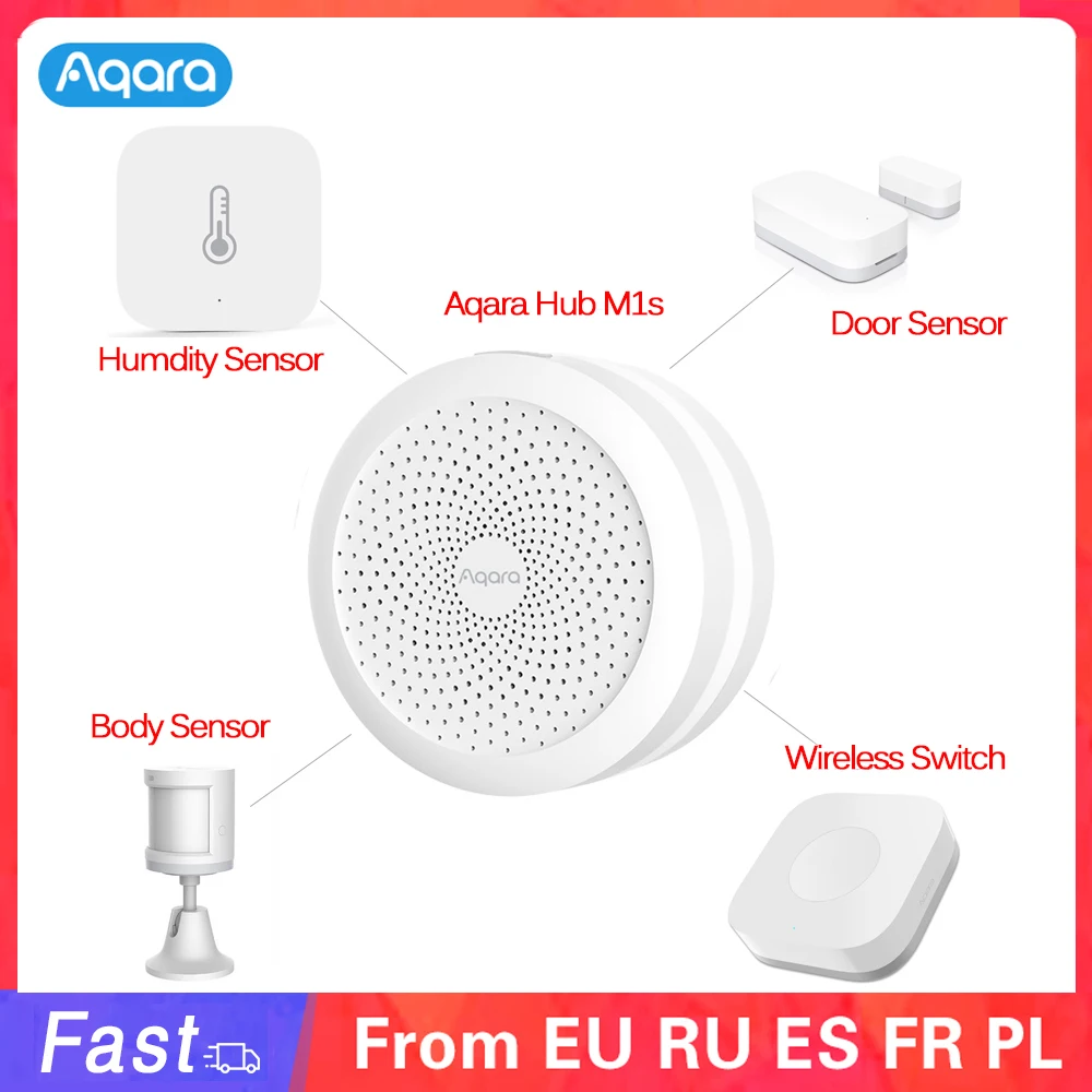 Блок управления умным домом Aqara Gateway M1S блок RGB светильник кой Zigbee 2021 Apple Homekit 3 0 |