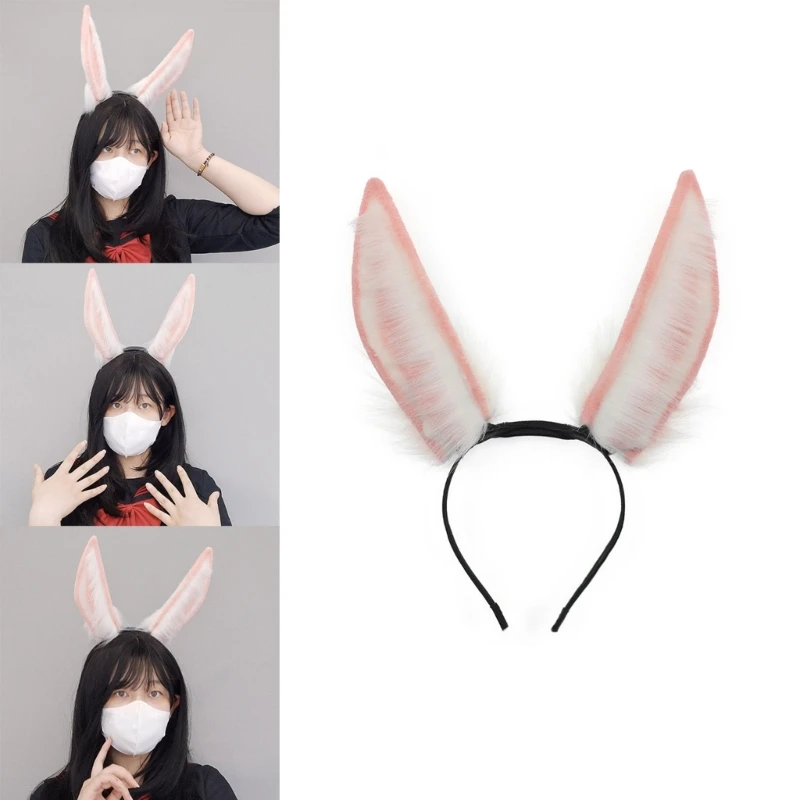 Cute Bunny Ear Live Broadcast Hair Hoop Woman Headband Rechargeable Hair Decors NEW
Cute Bunny Ear Live Broadcast Hair Hoop Woman Headband Rechargeable Hair Decors NEW
