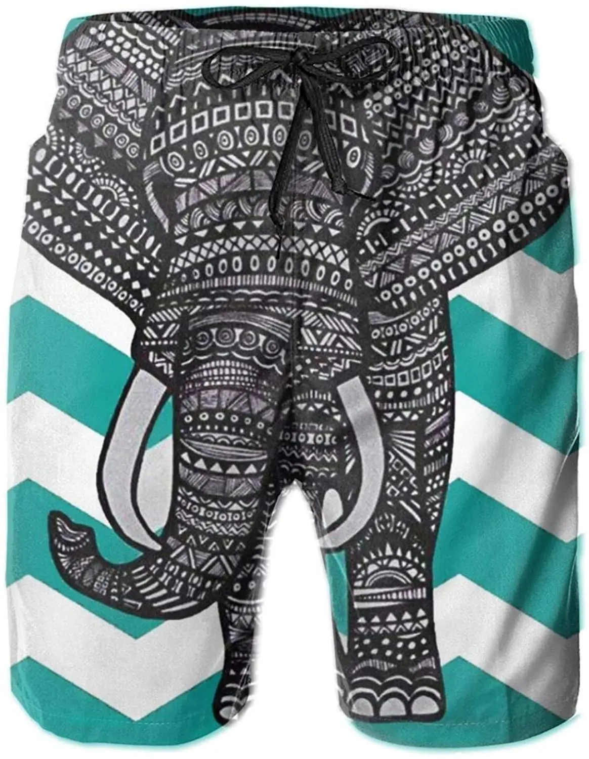 Men's Swim Trunks Wavy-Line Elephant Swimming Shorts Swimwear With Drawstring Exercise Summer Beach Shorts With Pockets
Men's Swim Trunks Wavy-Line Elephant Swimming Shorts Swimwear With Drawstring Exercise Summer Beach Shorts With Pockets