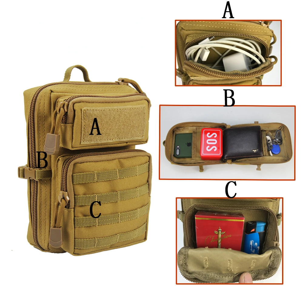 2022 New Tactical Military Shoulder Bag Men Army Airsoft Molle Pouch Waist Bag EDC Pocket Outdoor Camping Hiking Hunting Pack
2022 New Tactical Military Shoulder Bag Men Army Airsoft Molle Pouch Waist Bag EDC Pocket Outdoor Camping Hiking Hunting Pack