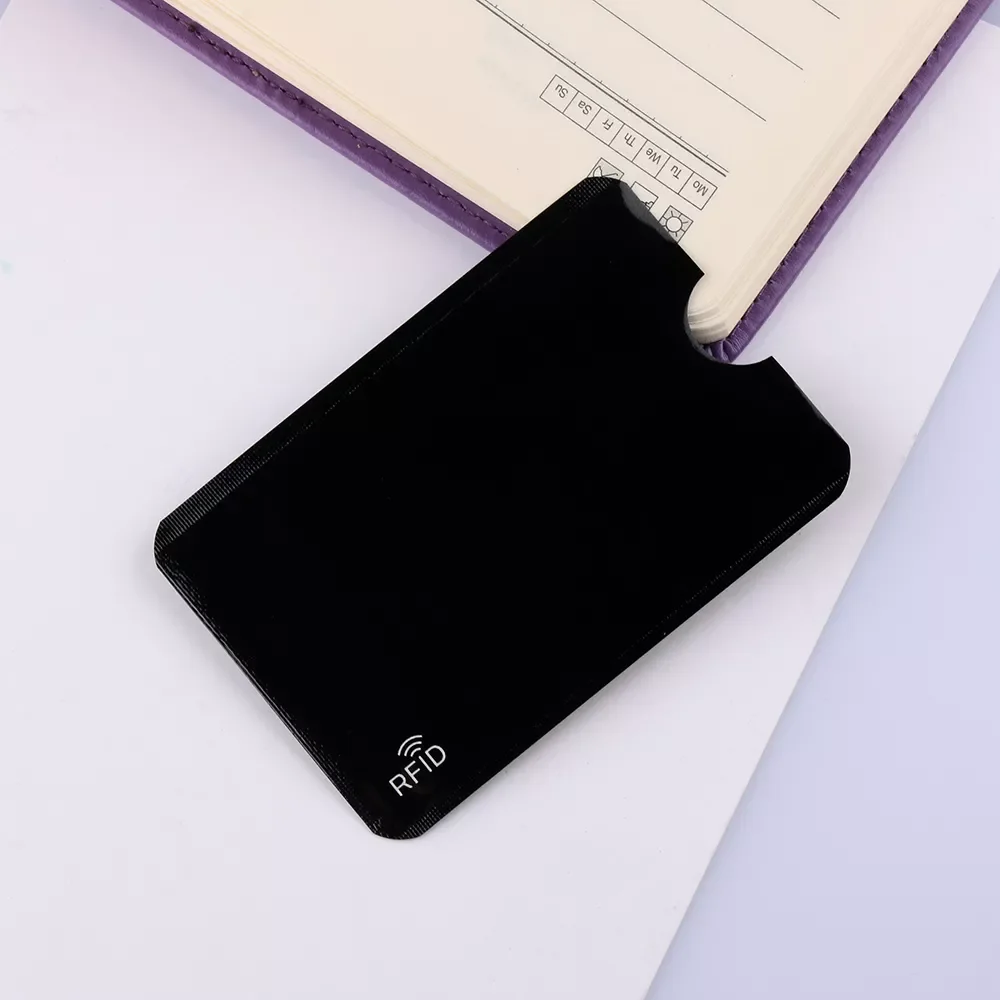 5PCS/Pack Aluminium Smart Safety Anti Theft RFID Wallet Credit Card Holder Protector Blocking Case Bank Card Protect Case Cover
5PCS/Pack Aluminium Smart Safety Anti Theft RFID Wallet Credit Card Holder Protector Blocking Case Bank Card Protect Case Cover