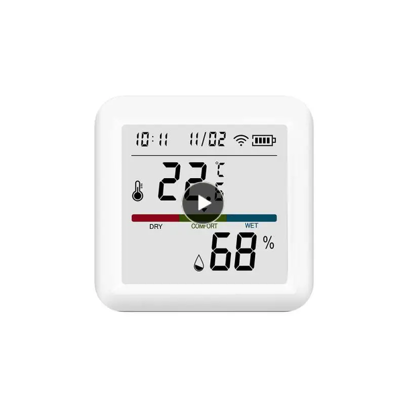 Intelligence Hygrometer Backlight Support Temperature Sensor Precise Angle Adjustment Smart Home Household Appliances Safe
Intelligence Hygrometer Backlight Support Temperature Sensor Precise Angle Adjustment Smart Home Household Appliances Safe