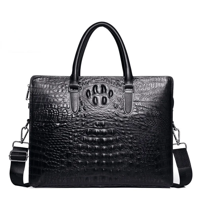 Men's Messenger Business With Lock Anti-theft Briefcase Luxury Single Shoulder Laptop Leather High-end Crossbody Computer Bags
Men's Messenger Business With Lock Anti-theft Briefcase Luxury Single Shoulder Laptop Leather High-end Crossbody Computer Bags