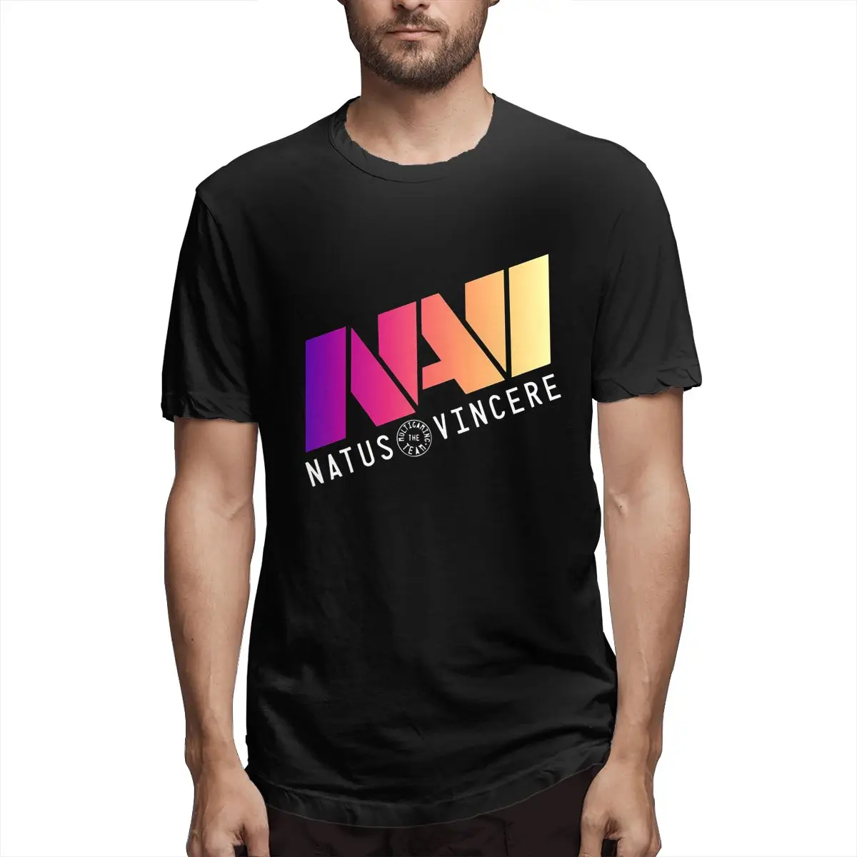 

NAVI Natus Vincere CSGO Fade Men T Shirts Vintage Tees Short Sleeve O Neck T-Shirt 100% Cotton Gift Idea Clothing