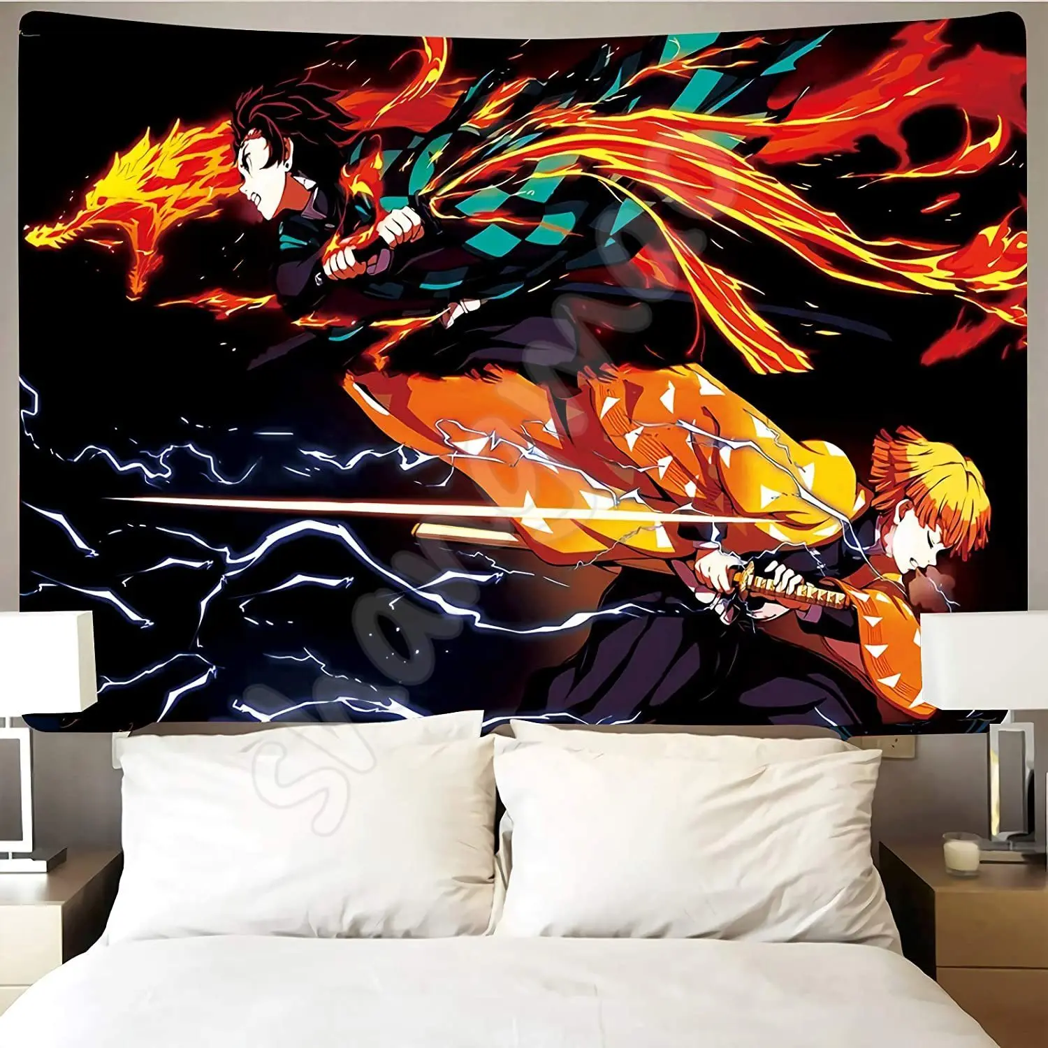 Demon Slayer Tapestry-Demon Slayer Poster-Anime Tapestry-Anime Birthday Decor,Which Can Be Hung In The Living Room And Bedroom
Demon Slayer Tapestry-Demon Slayer Poster-Anime Tapestry-Anime Birthday Decor,Which Can Be Hung In The Living Room And Bedroom