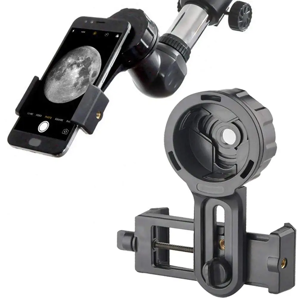 

Cell Phone Telescope Adapter Holder Spotting Scope Bracket Binoculars Mount Microscope Support