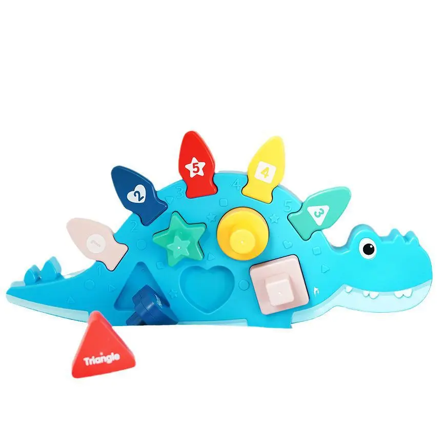 Baby Toys Montessori Toddler Puzzles Geometric Shape Number Shape Pairing Dinosaur 3D Puzzle Board Early Educational Toy For Kid
Baby Toys Montessori Toddler Puzzles Geometric Shape Number Shape Pairing Dinosaur 3D Puzzle Board Early Educational Toy For Kid