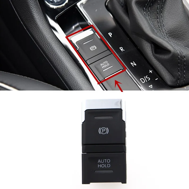 Electronic Handbrake Switch Parking Hand Brake Button Switch For Tiguan 2017-2023 Seat Tarraco 5NA 927 225 5NA927225 5NG 927 225
Electronic Handbrake Switch Parking Hand Brake Button Switch For Tiguan 2017-2023 Seat Tarraco 5NA 927 225 5NA927225 5NG 927 225