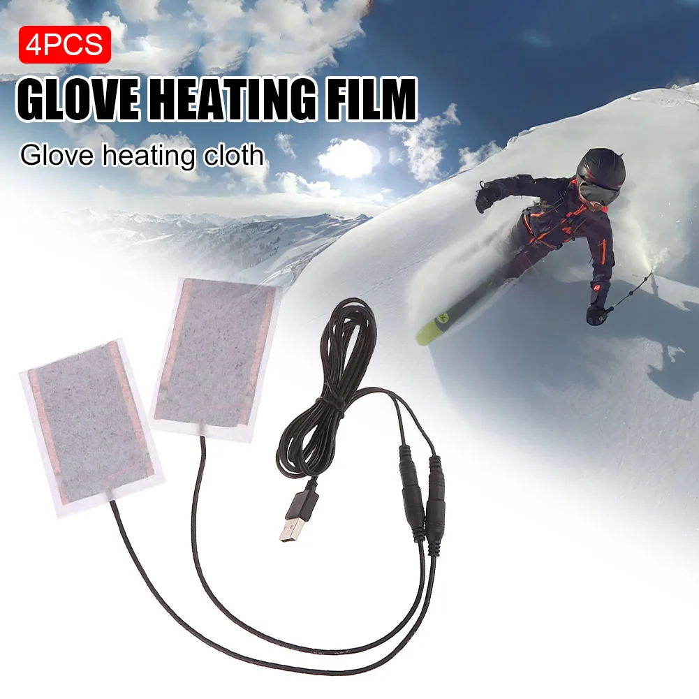 2 Pairs Electric Heating Pad USB Rechargeable Carbon Fiber Heated Pad Electric Heater For Hands Boots Shoes Gloves Hot Sale
2 Pairs Electric Heating Pad USB Rechargeable Carbon Fiber Heated Pad Electric Heater For Hands Boots Shoes Gloves Hot Sale