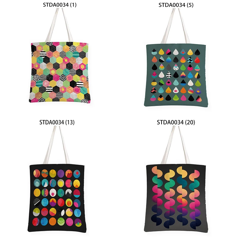 Color Block Ladies Shopping Bag Storage Bags Women's Beach Bag Canvas Dorm Room Essentials Kitchen Storage and Organization Bag
Color Block Ladies Shopping Bag Storage Bags Women's Beach Bag Canvas Dorm Room Essentials Kitchen Storage and Organization Bag
