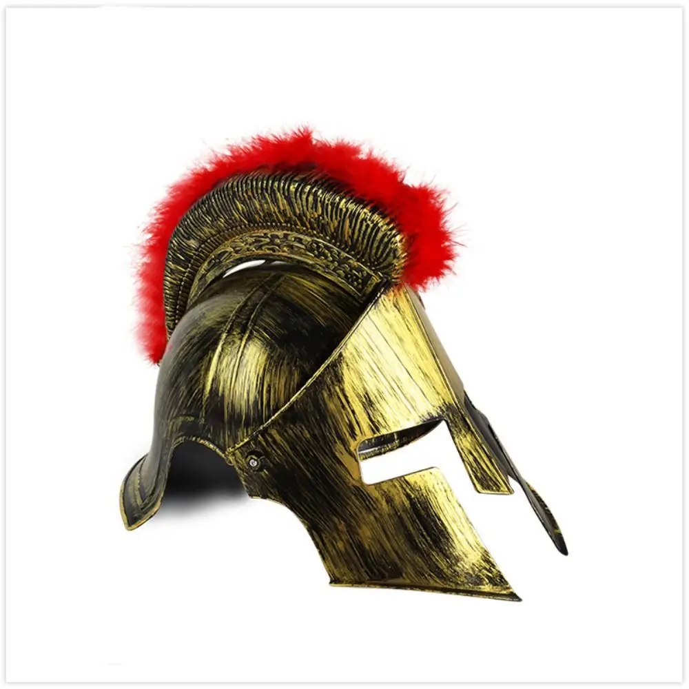 Medieval Ancient Roman Feather Lion Cap Spartacu Samurai Spartan Warrior Hat Masquerade Helmet Roman Hat Helmets
Medieval Ancient Roman Feather Lion Cap Spartacu Samurai Spartan Warrior Hat Masquerade Helmet Roman Hat Helmets