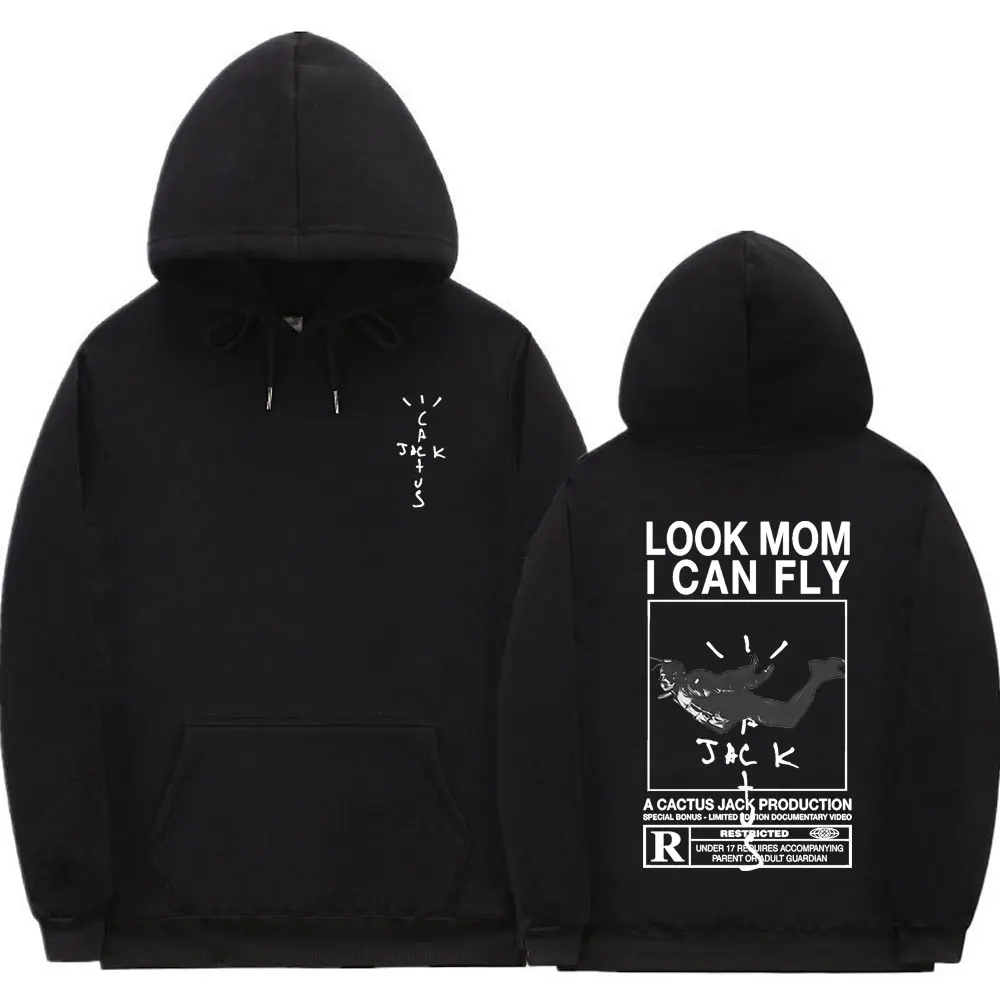 Fashion Hip Hop Trend Streetwear Harajuku Logo Sweatshirts Men Women Cactus Jack LOOK MOM I CAN FLY Travis Scott Hoodies COTTON
Fashion Hip Hop Trend Streetwear Harajuku Logo Sweatshirts Men Women Cactus Jack LOOK MOM I CAN FLY Travis Scott Hoodies COTTON