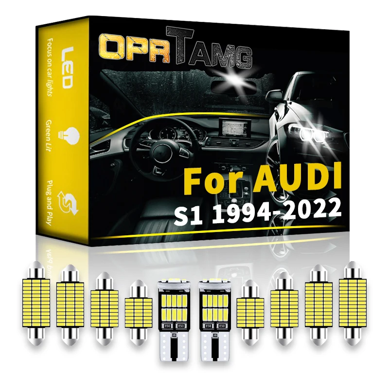 OPRTAMG T10 W5W C5W LED For AUDI S1 1994-2022 2004 2006 2008 2010 2012 2020 Car Turn Side Bulbs Car Interior Reading Dome Lamp
OPRTAMG T10 W5W C5W LED For AUDI S1 1994-2022 2004 2006 2008 2010 2012 2020 Car Turn Side Bulbs Car Interior Reading Dome Lamp