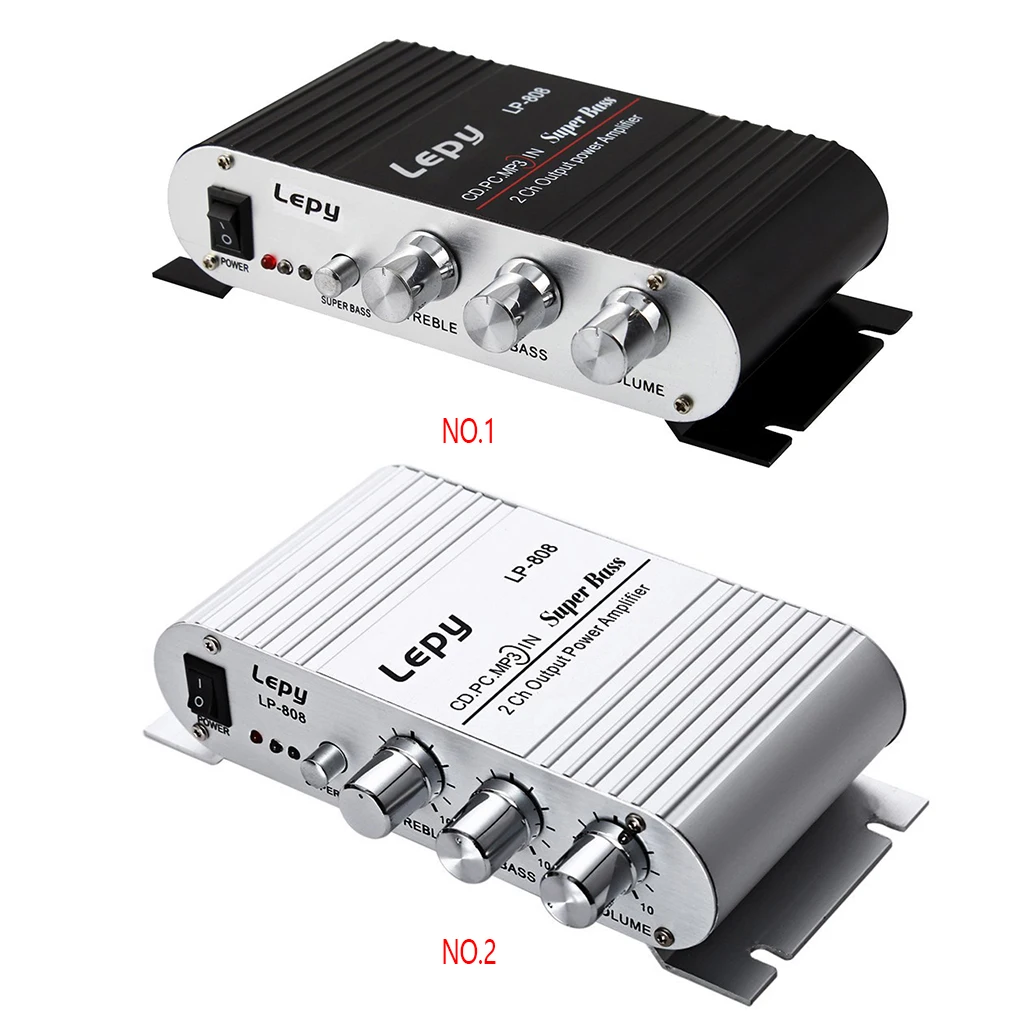 Car Motorcycle Power Amplifier HIFI Radio Audio USB SD MP3 Home Amp Aluminum Shell
Car Motorcycle Power Amplifier HIFI Radio Audio USB SD MP3 Home Amp Aluminum Shell