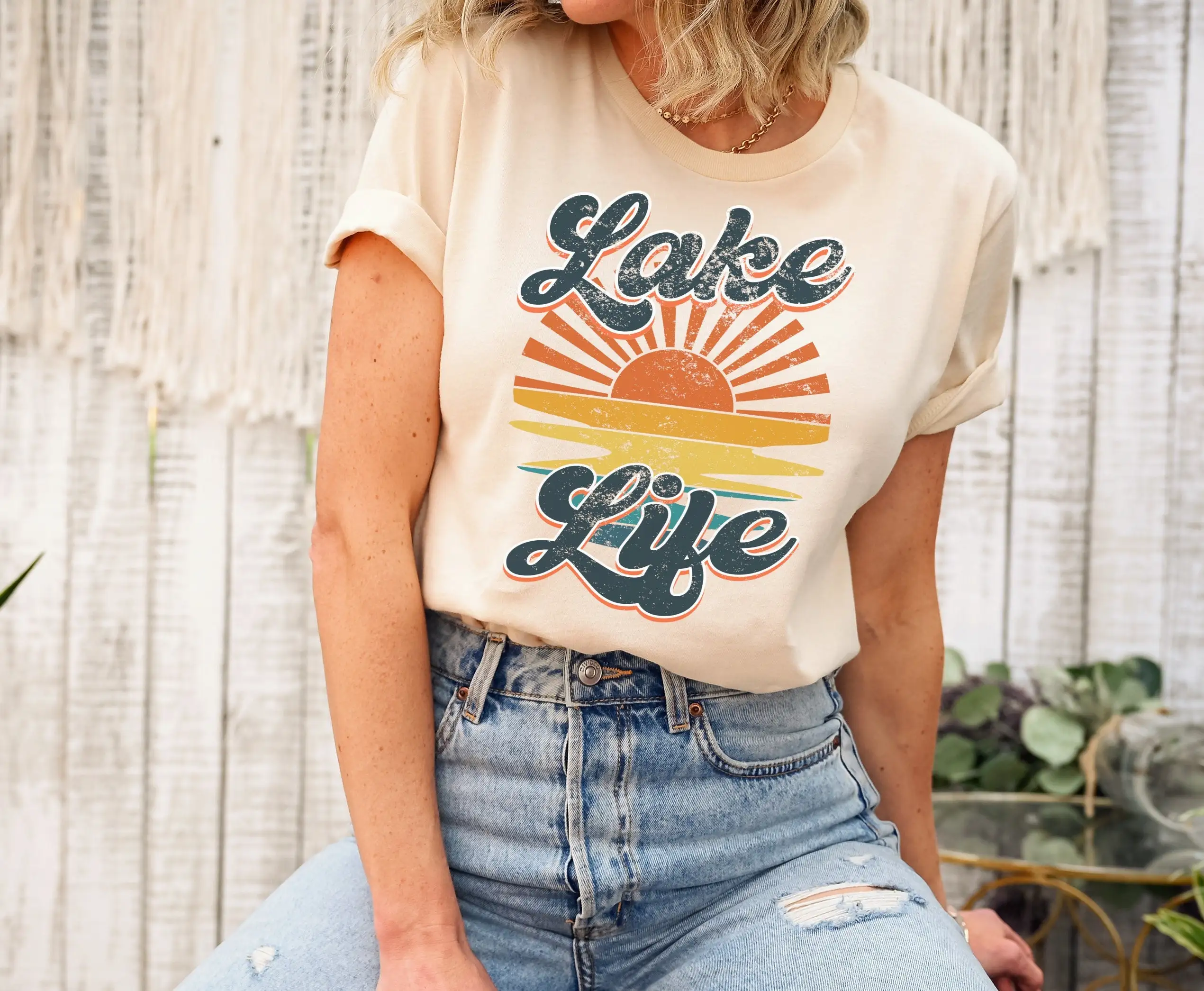 Семейная футболка Lake Life