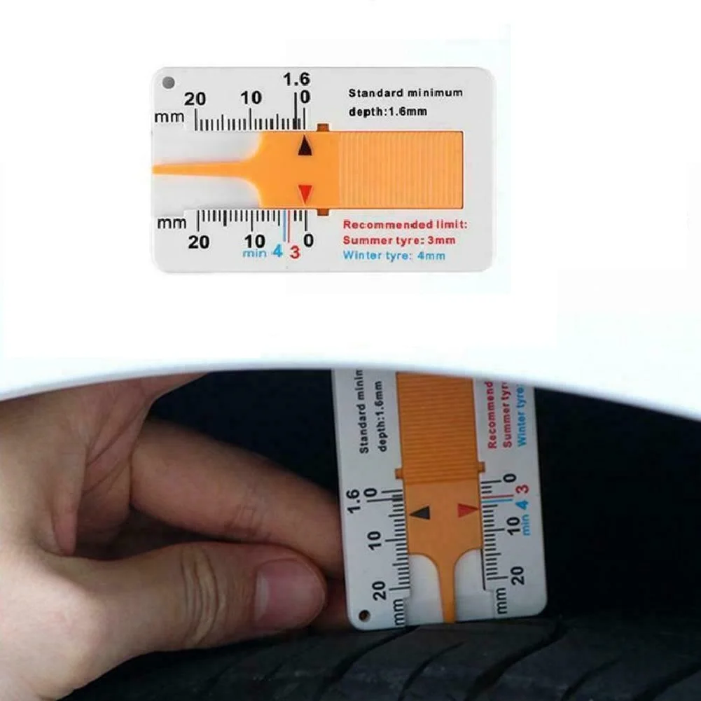 0-20mm Auto Car Wheel Tread Depthometer Depth Indicator Ruler Plastic Tread Gauge Tire Tread Depth Meter Tire Wheel Measure Tool
0-20mm Auto Car Wheel Tread Depthometer Depth Indicator Ruler Plastic Tread Gauge Tire Tread Depth Meter Tire Wheel Measure Tool