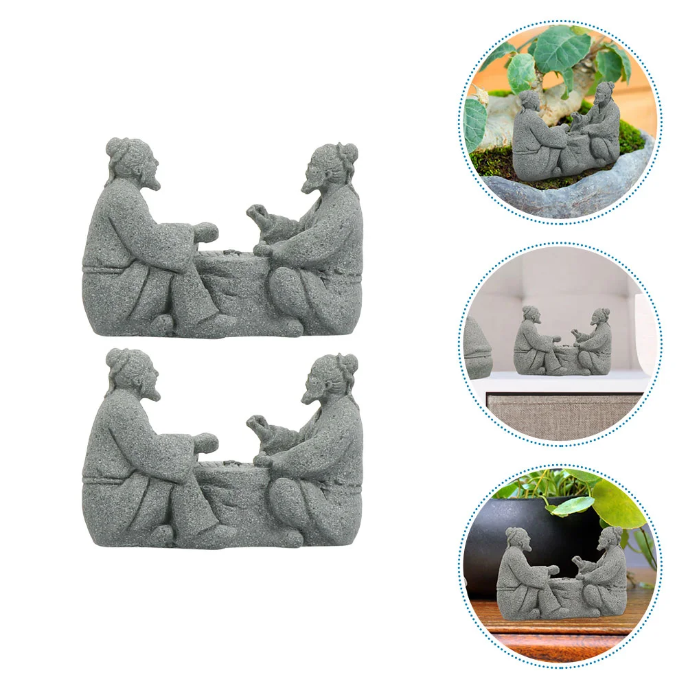Chinese Statue Garden Zen Figurines Elder Figurine Miniature Sandstone Mini Bonsai Pot Sculpture Figures Man Sculptures Tea Tray
Chinese Statue Garden Zen Figurines Elder Figurine Miniature Sandstone Mini Bonsai Pot Sculpture Figures Man Sculptures Tea Tray