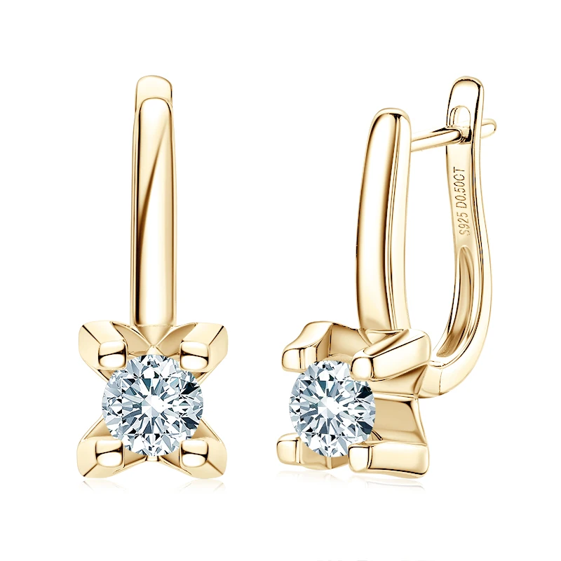 KUGG 925 Sterling Silver VVS1 Moissanite Hoop Drop Earrings for Women Sparkling Anniversary Accessories Earrings Trendy Jewelry
KUGG 925 Sterling Silver VVS1 Moissanite Hoop Drop Earrings for Women Sparkling Anniversary Accessories Earrings Trendy Jewelry
