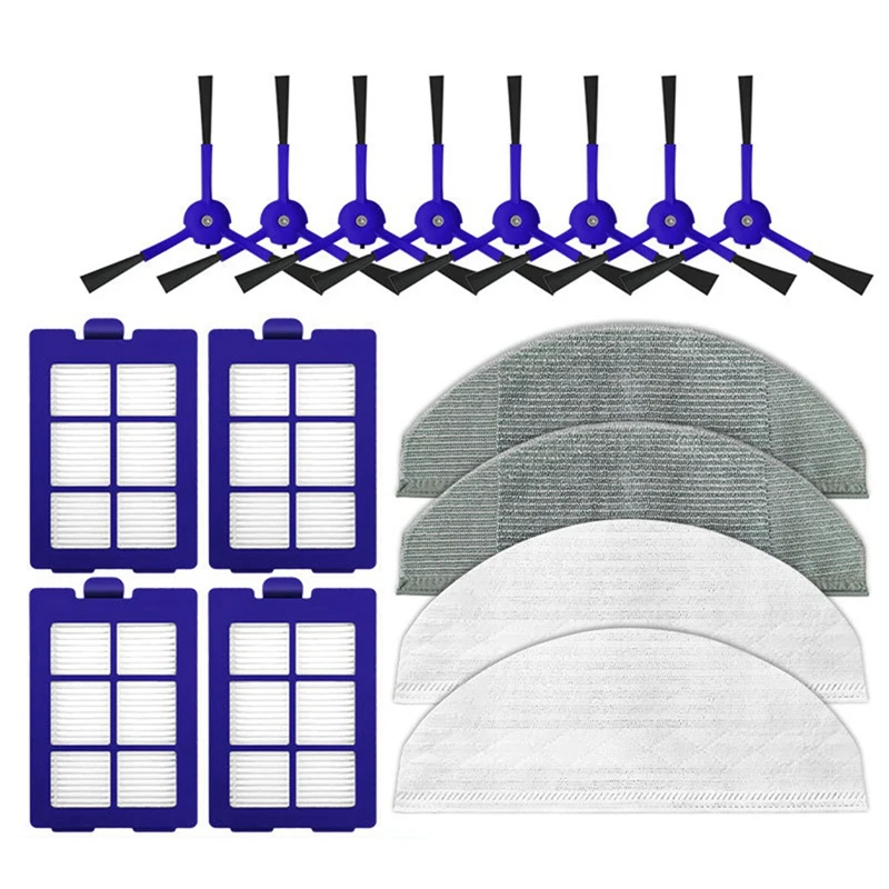 16PCS Hepa Filter Replacement For Anker Eufy Robovac X8 Series Hybrid Robot Vacuum Cleaner Spare Parts Accessories
16PCS Hepa Filter Replacement For Anker Eufy Robovac X8 Series Hybrid Robot Vacuum Cleaner Spare Parts Accessories