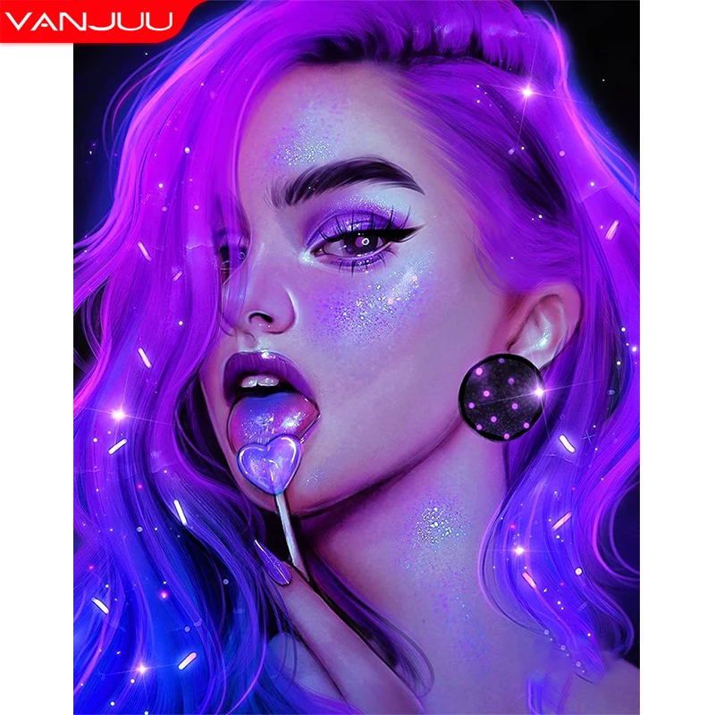 Алмазная 5D картина «сделай сам», мультяшная девушка, полная вышивка, мозаика, картина стразы, мультяшный портрет, домашний декор
Алмазная 5D картина «сделай сам», мультяшная девушка, полная вышивка, мозаика, картина стразы, мультяшный портрет, домашний декор