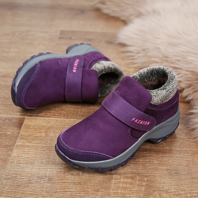 Winter Women Sneakers Large Size Cotton Shoes Woman Keep Warm Fur Outdoor Waterproof Platform Casual Shoes Tennis Female
Winter Women Sneakers Large Size Cotton Shoes Woman Keep Warm Fur Outdoor Waterproof Platform Casual Shoes Tennis Female