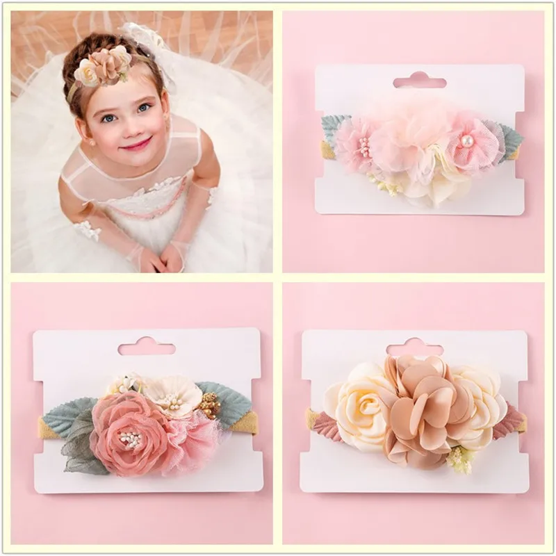 Sweet Princess Children Headdress Baby Elastic Nylon Hair Band Pearl Flower Hair Rope Hoop Photo Props Birthday Gift Accessories
Sweet Princess Children Headdress Baby Elastic Nylon Hair Band Pearl Flower Hair Rope Hoop Photo Props Birthday Gift Accessories