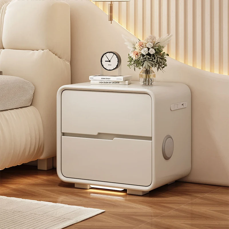 Storage Cabinet Nightstand Multifunctional Smart Bedside Table Nightstand Wooden Drawers Mesitas De Noche Home Furniture WK50NS
Storage Cabinet Nightstand Multifunctional Smart Bedside Table Nightstand Wooden Drawers Mesitas De Noche Home Furniture WK50NS