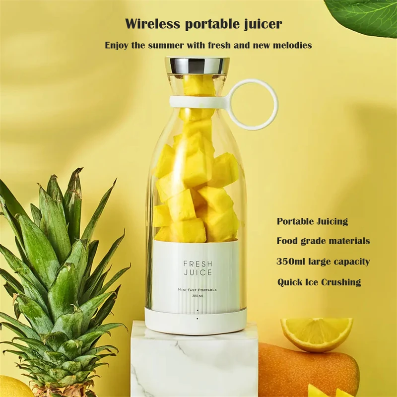Portable Electric Juicer Quick Ice Crushing Large Capacity Wireless Magnetic Suction Charging Food Grade Materials Juicing Cup
Portable Electric Juicer Quick Ice Crushing Large Capacity Wireless Magnetic Suction Charging Food Grade Materials Juicing Cup