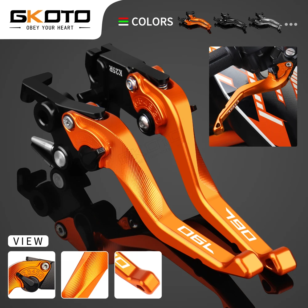 For KTM 790 Duke 2018 2019 2020 2021 DUKE790 2021 Motorcycle CNC Aluminum Short Adjustable Lever Brake Clutch Levers
For KTM 790 Duke 2018 2019 2020 2021 DUKE790 2021 Motorcycle CNC Aluminum Short Adjustable Lever Brake Clutch Levers