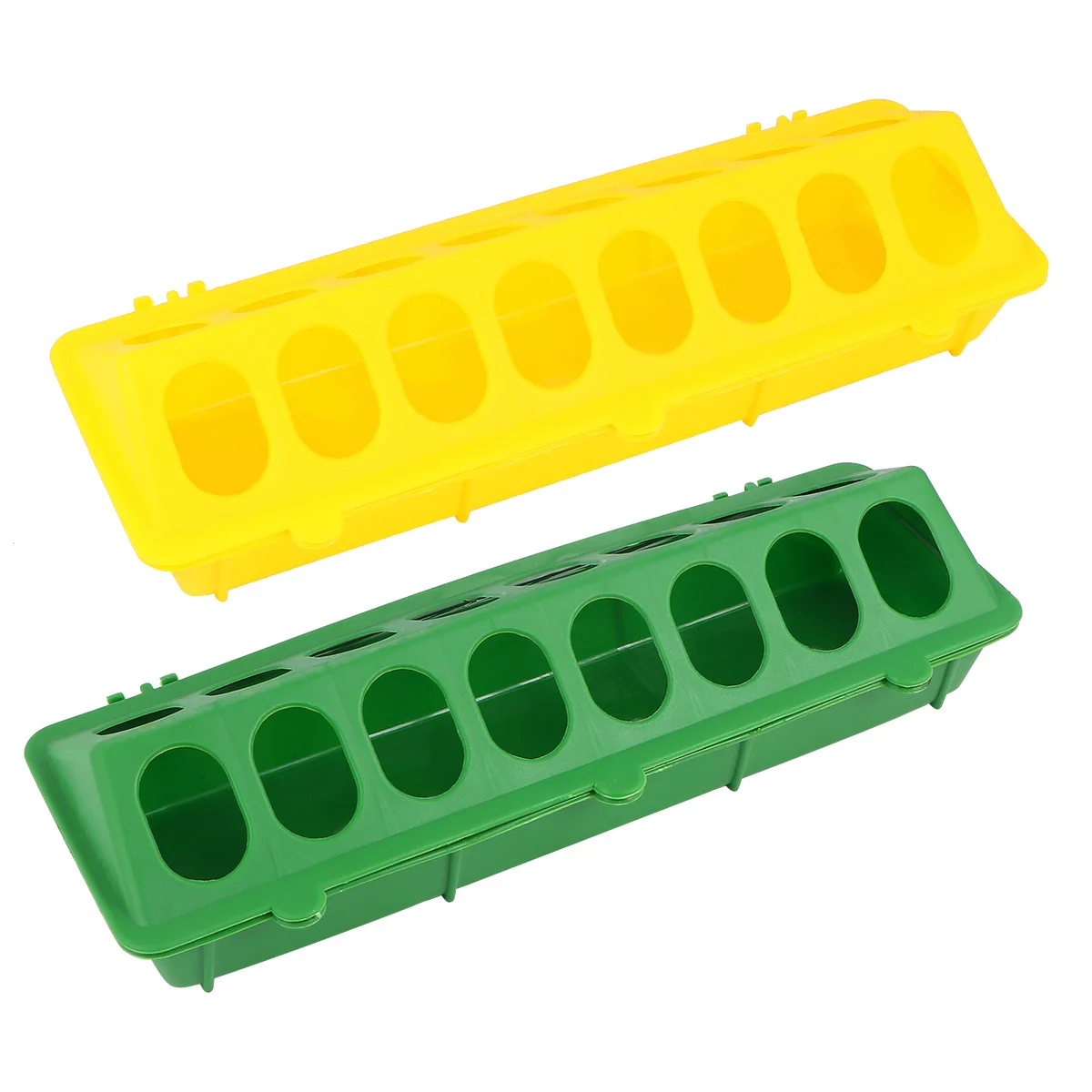 Feeder Trough Pigeon Bird Chicken Poultry Feeding Plasticfeed Supplies Feeders Chick Water Dish Box Pigeons Watering Waterer
Feeder Trough Pigeon Bird Chicken Poultry Feeding Plasticfeed Supplies Feeders Chick Water Dish Box Pigeons Watering Waterer