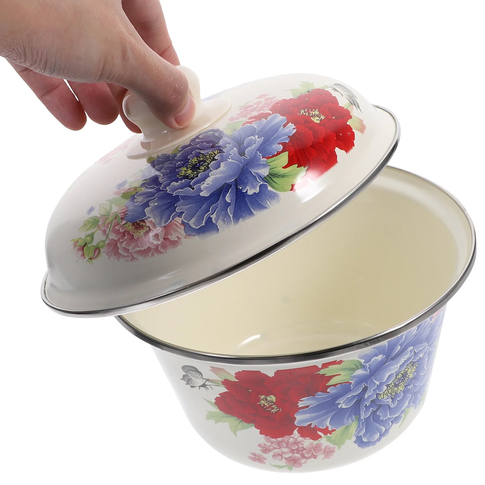 Enamel Bowl Bowls Enamelware Basin Mixing Vintage Soup Oil Dishes Container Salad Chinese Pot Grease Retro Kitchen Storage
Enamel Bowl Bowls Enamelware Basin Mixing Vintage Soup Oil Dishes Container Salad Chinese Pot Grease Retro Kitchen Storage