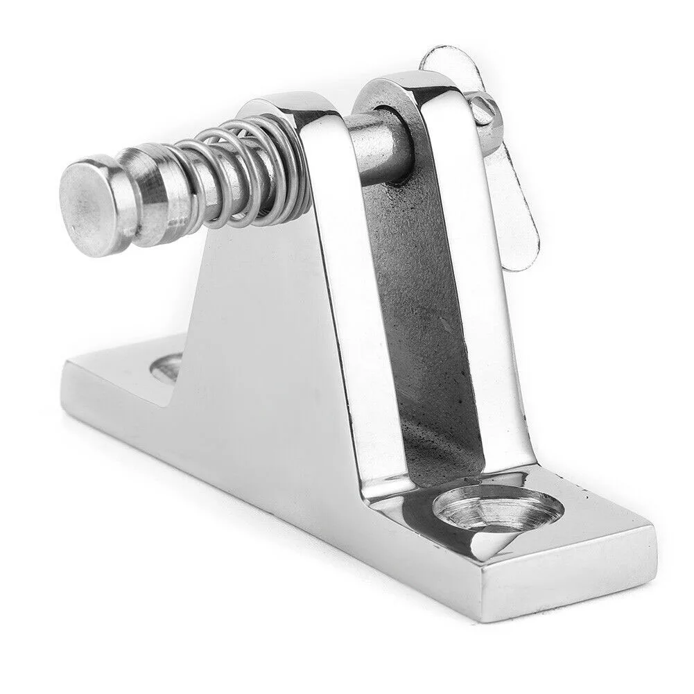 1pc Universal Deck Hinge Swivel Clamp Silver 360° Marine Grade Highly Polished Stainless Steel 316 Yacht Sunshade Accessory
1pc Universal Deck Hinge Swivel Clamp Silver 360° Marine Grade Highly Polished Stainless Steel 316 Yacht Sunshade Accessory