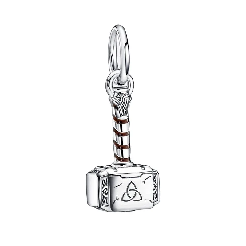 Fit Pandora Marvel The Avengers Thor's Hammer Dangle Charm Disney Iron Man Pendant for Jewelry Making Women Bracelet Accessories
Fit Pandora Marvel The Avengers Thor's Hammer Dangle Charm Disney Iron Man Pendant for Jewelry Making Women Bracelet Accessories