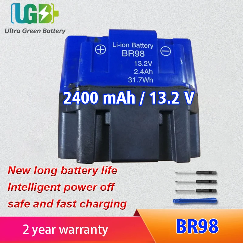 UGB New BR98 Battery For YAMAHA BATTERY ASSY (BR98) BR9-82100-09-00 YZ250F YZ450F 13.2V 2.4Ah 31.7Wh
UGB New BR98 Battery For YAMAHA BATTERY ASSY (BR98) BR9-82100-09-00 YZ250F YZ450F 13.2V 2.4Ah 31.7Wh