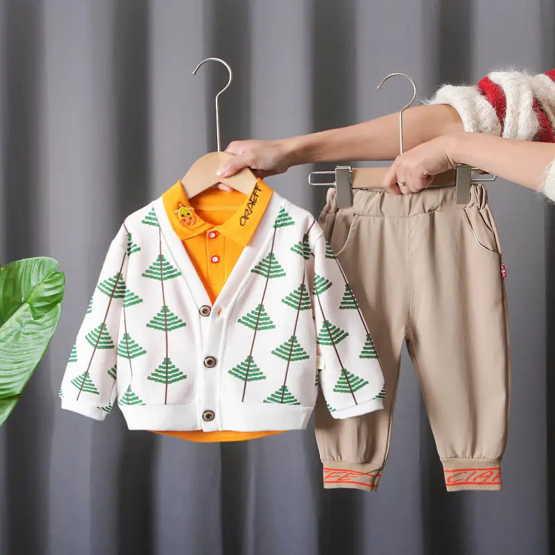 2022 New Autumn Spring Boys Girls Clothes Baby Cartoon Hooded Coat Shirt Causal Pants 3pcs/Set Kids Sport Suit Children Clothing
2022 New Autumn Spring Boys Girls Clothes Baby Cartoon Hooded Coat Shirt Causal Pants 3pcs/Set Kids Sport Suit Children Clothing