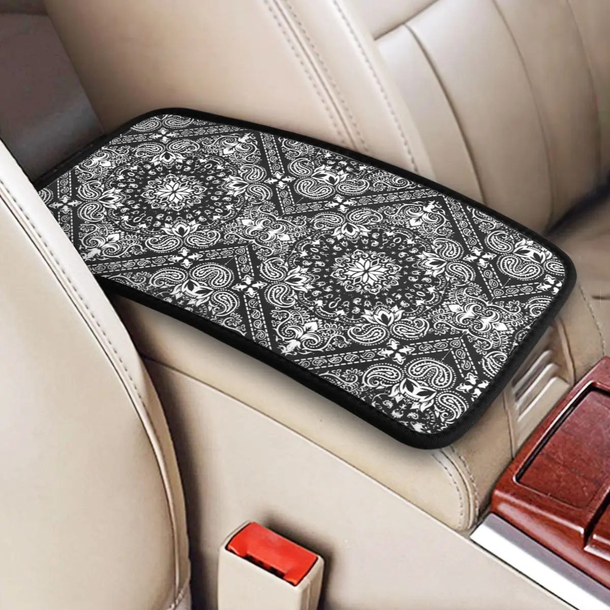 Four Seasons Car Arm Rest Cover Mat Black Bandana Center Handle Box Pad Cushion Automobiles Armrest Pad Car Interior Accessories
Four Seasons Car Arm Rest Cover Mat Black Bandana Center Handle Box Pad Cushion Automobiles Armrest Pad Car Interior Accessories