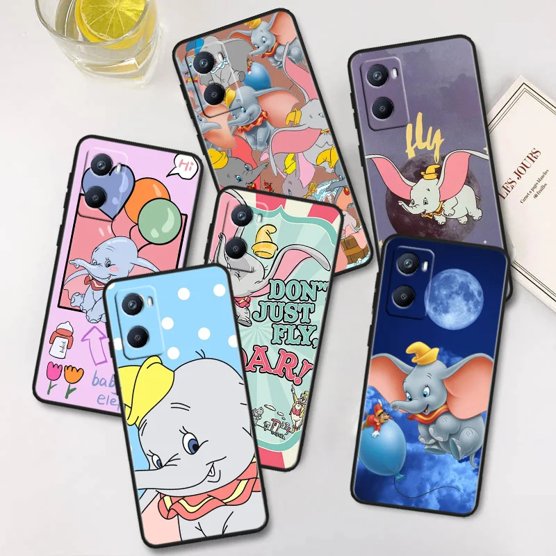Cute Animation Dumbo Phone Case For OPPO A96 AA94 A93 A77S A76 A74 A73 A72 A57S A757E AX7 A1K 2022 2020 Black Cover
Cute Animation Dumbo Phone Case For OPPO A96 AA94 A93 A77S A76 A74 A73 A72 A57S A757E AX7 A1K 2022 2020 Black Cover